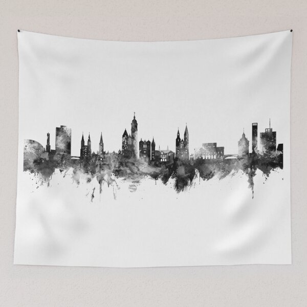 Item preview, Braunschweig Germany Skyline designed and sold by ArtPrints.