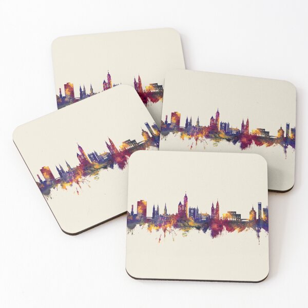 Item preview, Braunschweig Germany Skyline designed and sold by ArtPrints.