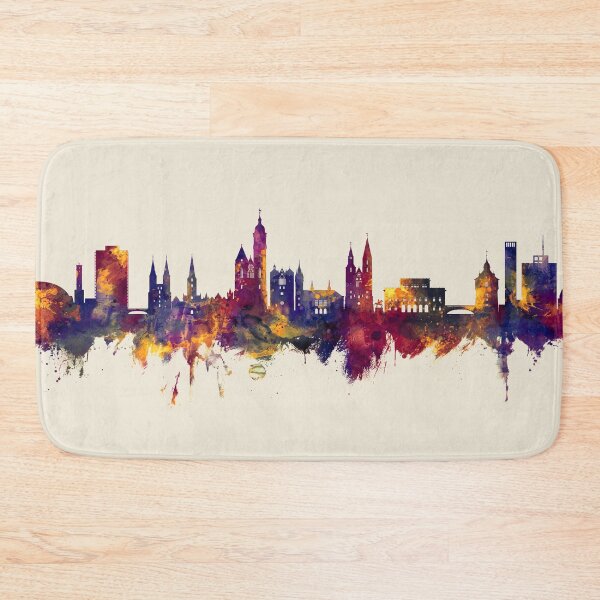 Item preview, Braunschweig Germany Skyline designed and sold by ArtPrints.