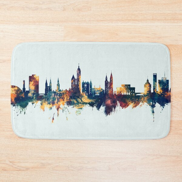 Item preview, Braunschweig Germany Skyline designed and sold by ArtPrints.