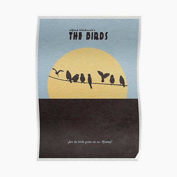 Les oiseaux Poster