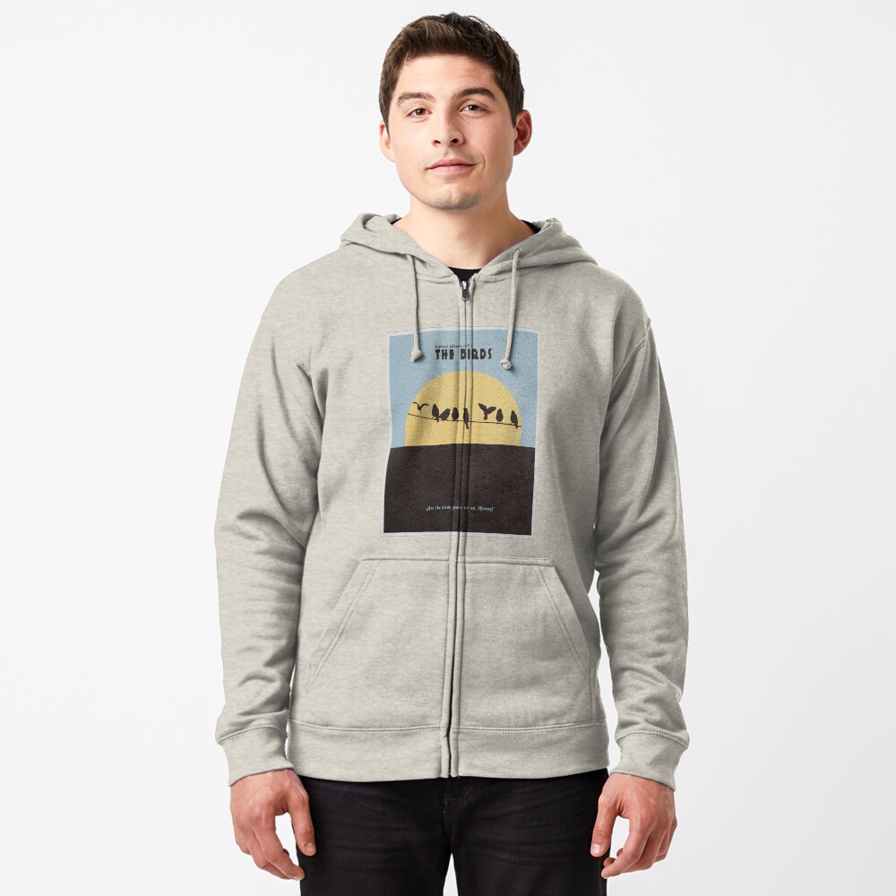 Vista previa del artículo con la obra «Sudadera con capucha y cremallera», diseñado y vendido por geekmywall.