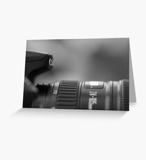 canon EOS 70D camera Greeting Card