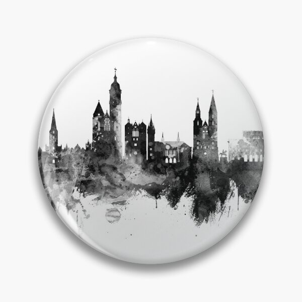 Item preview, Braunschweig Germany Skyline designed and sold by ArtPrints.