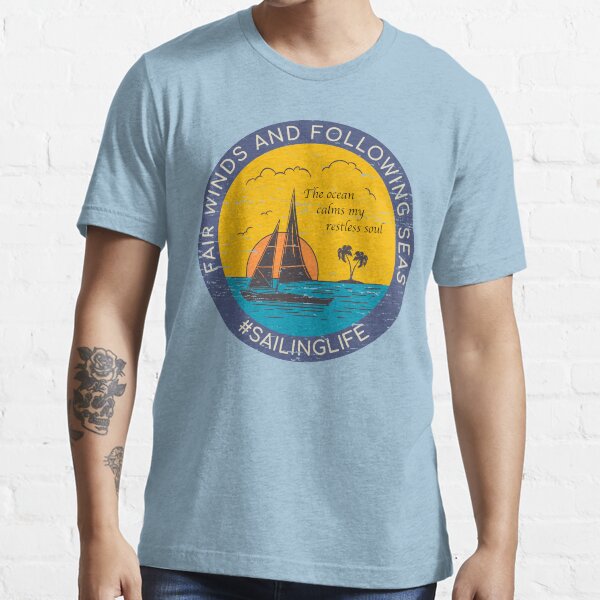 SAILINGLIFE - Fair Winds Essential T-Shirt