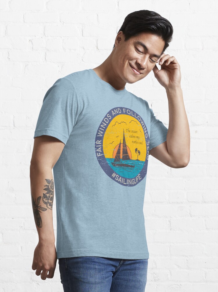 Alternate view of SAILINGLIFE - Fair Winds Essential T-Shirt