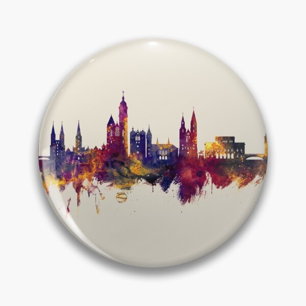 Item preview, Braunschweig Germany Skyline designed and sold by ArtPrints.