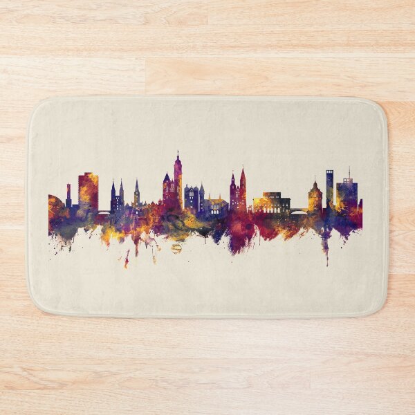 Item preview, Braunschweig Germany Skyline designed and sold by ArtPrints.