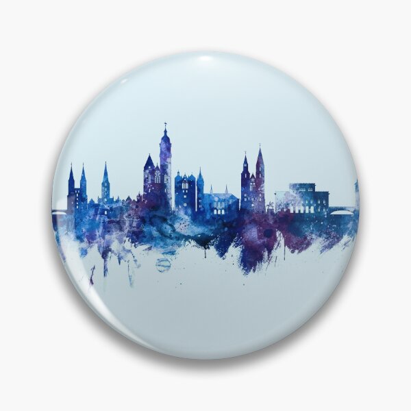 Item preview, Braunschweig Germany Skyline designed and sold by ArtPrints.