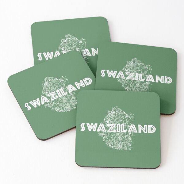 Item preview, Swaziland Road Map Design designed and sold by ThisTravelLife.