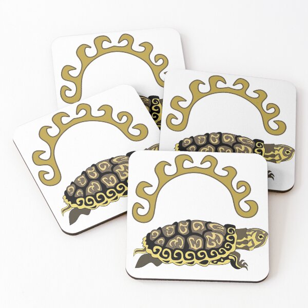 Item preview, Sleepy Cumberland Slider Turtle in the Morning designed and sold by grounds.