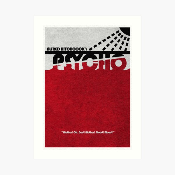 Psycho Art Print