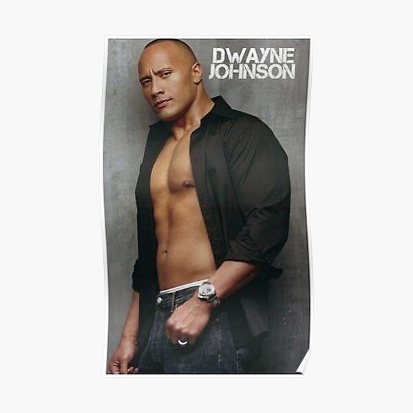 Dwayne The Rock Johnson Poster