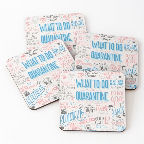 Item preview, What to do in quarantine 02 designed and sold by BlueLela.