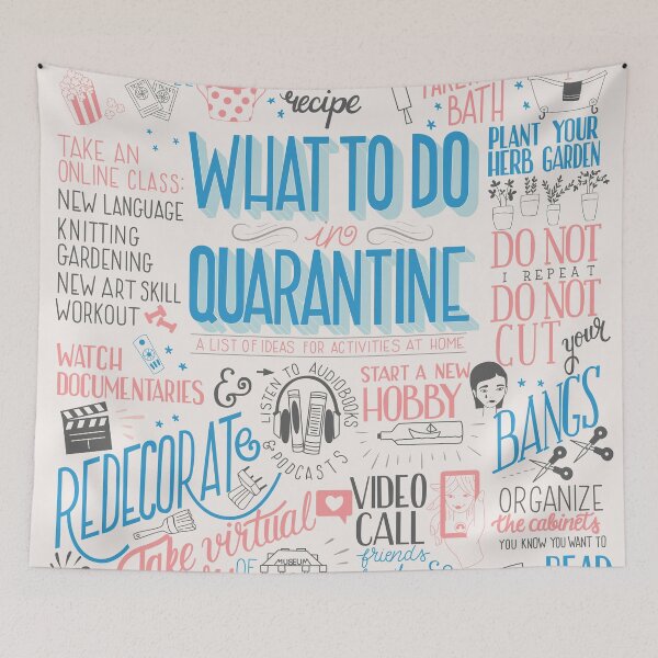 Item preview, What to do in quarantine 02 designed and sold by BlueLela.