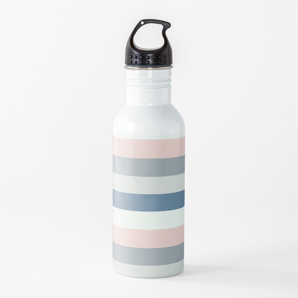 Pastel Stripes Water Bottle