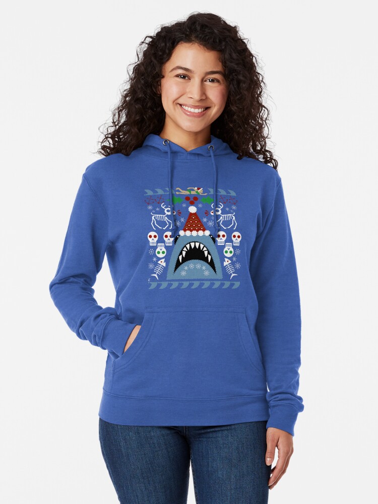 santa jaws sweater