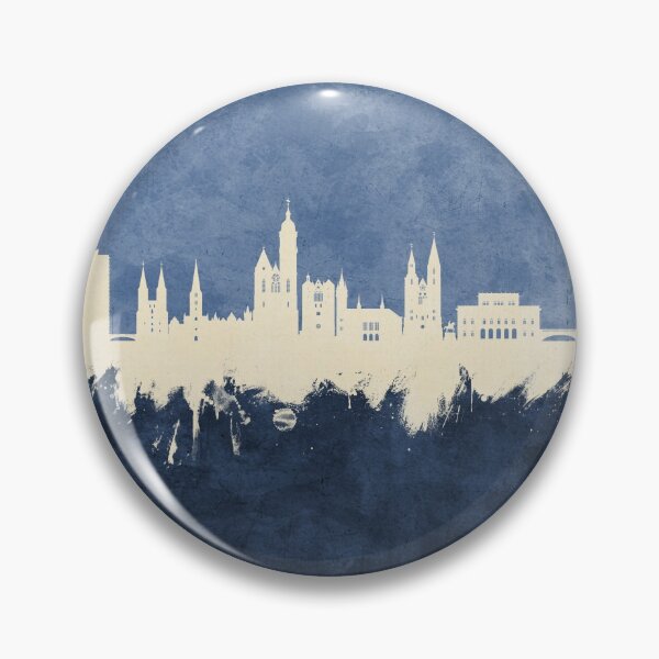 Item preview, Braunschweig Germany Skyline designed and sold by ArtPrints.