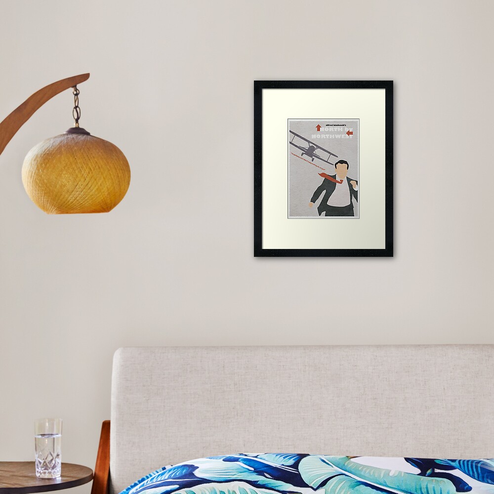 North by Northwest Framed Art Print