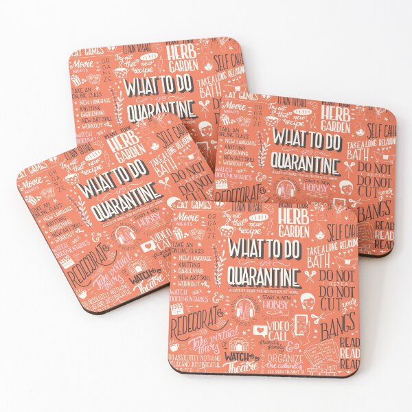 Item preview, What To Do In Quarantine 01 designed and sold by BlueLela.