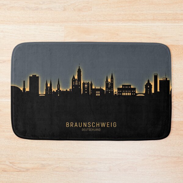 Item preview, Braunschweig Germany Skyline designed and sold by ArtPrints.