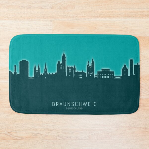 Item preview, Braunschweig Germany Skyline designed and sold by ArtPrints.