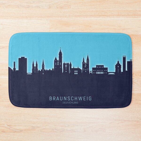 Item preview, Braunschweig Germany Skyline designed and sold by ArtPrints.