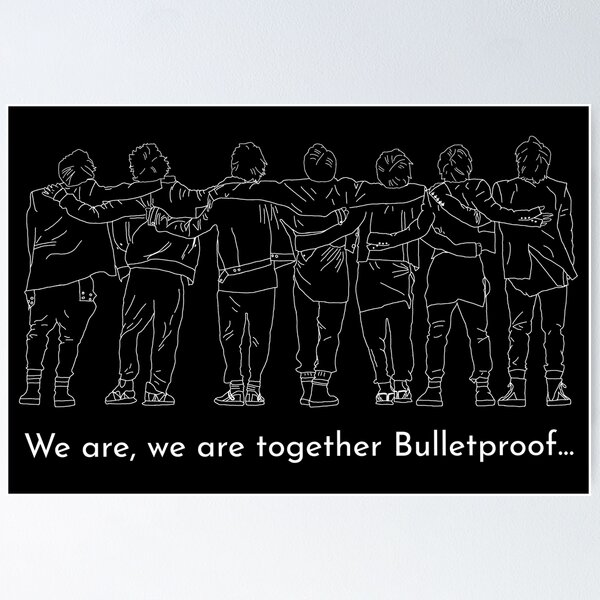 Bts We Are Bulletproof the Eternal Poster // Bts Poster // A4 