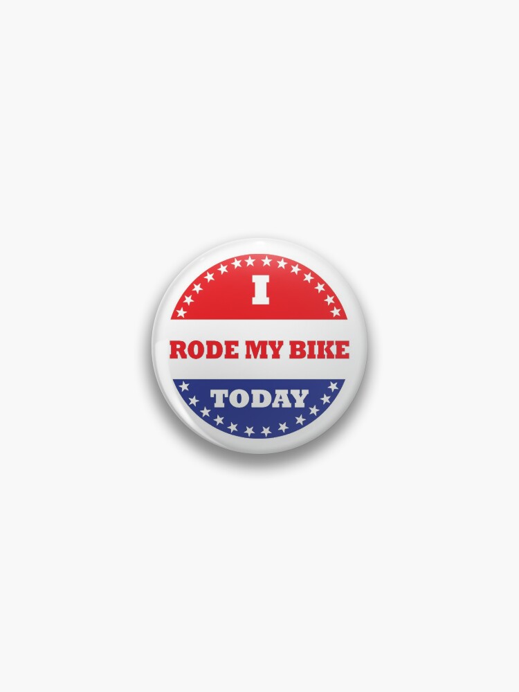 i rode my bike