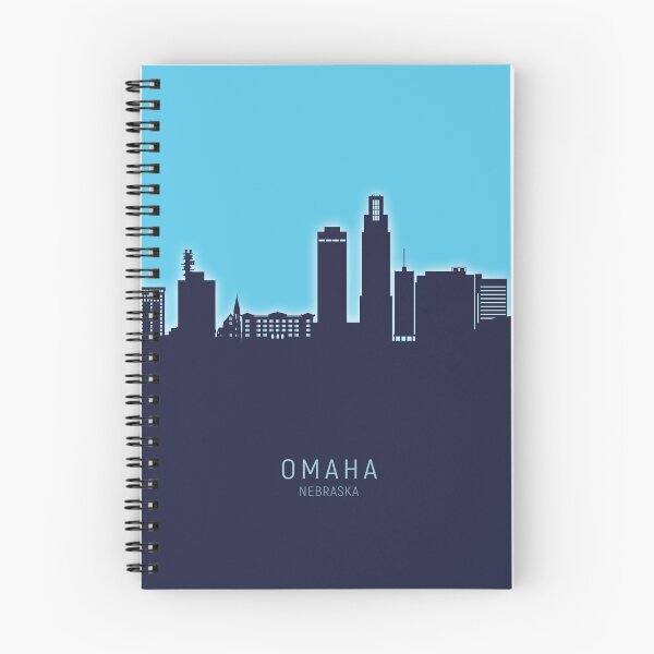 Artikelvorschau, Omaha Nebraska Skyline entworfen und verkauft von ArtPrints.