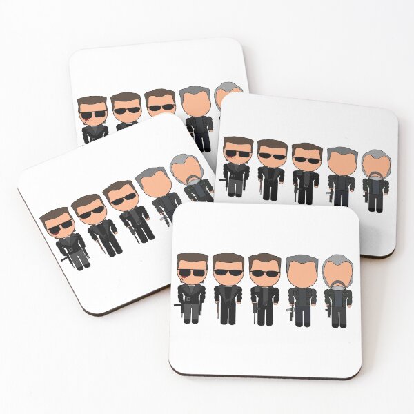 Item preview, The Terminator Through the Ages - "Vector-Eds" designed and sold by TwistedKoala.