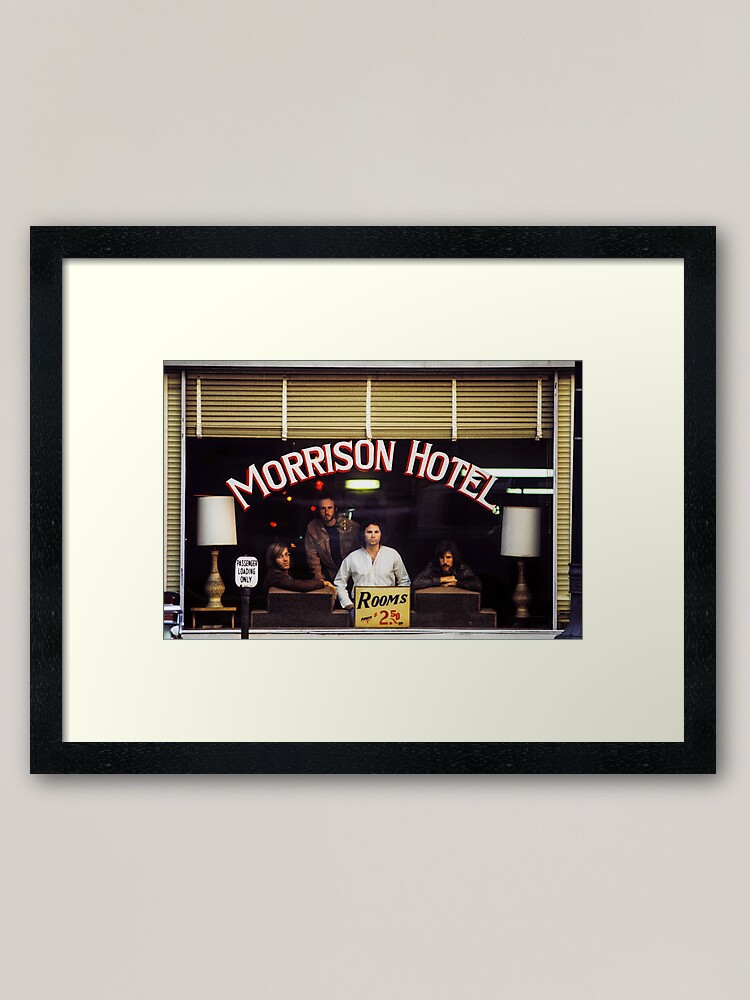 Alternate view of Morrison Hotel (HQ) Framed Art Print