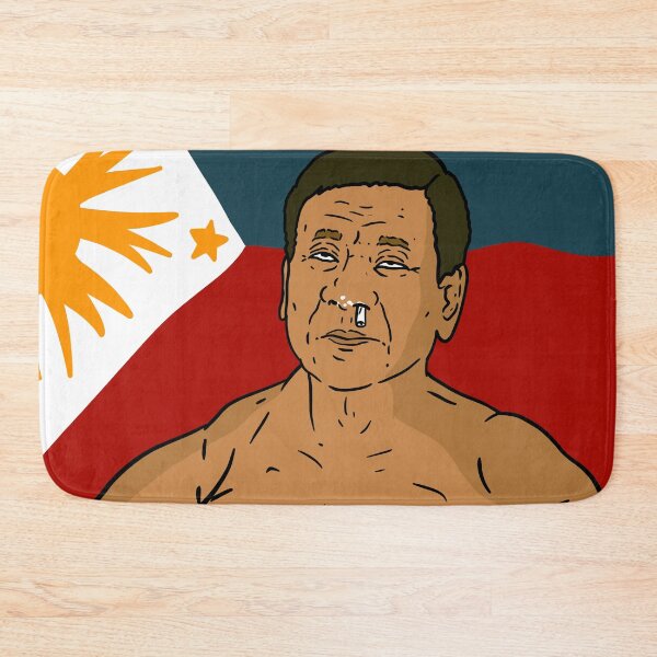 Item preview, duterte doing coke. a satirical cartoon about the Philippines. Filipino cartoon. designed and sold by JJadx.