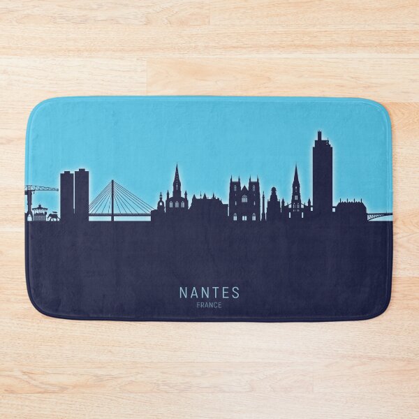 Item preview, Nantes France Skyline designed and sold by ArtPrints.