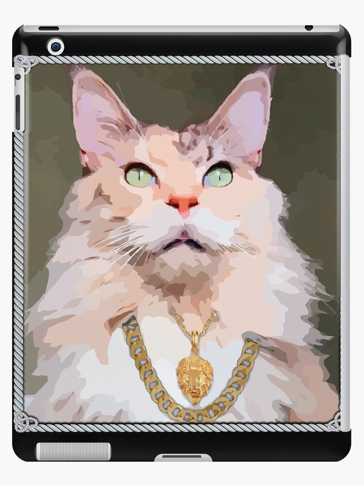 Coque Et Skin Adhesive Ipad Le Chat Le Plus Riche Du Monde 10 Par Pablo Trader Fx Redbubble