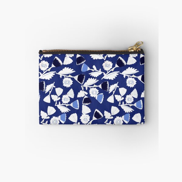 Item preview, Enchanting and Bold Blue and White floral Pattern designed and sold by Jime-Creates.