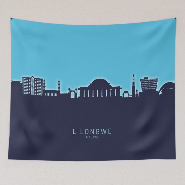 Item preview, Lilongwe Malawi Skyline designed and sold by ArtPrints.