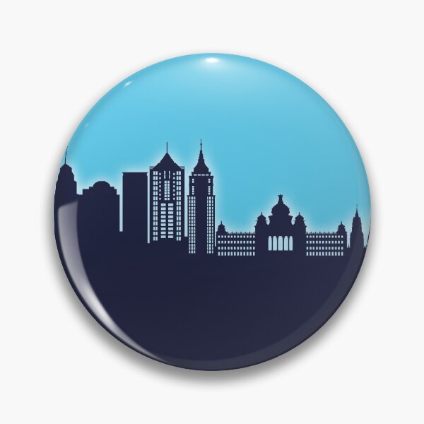 Item preview, Bengaluru Skyline India Bangalore designed and sold by ArtPrints.
