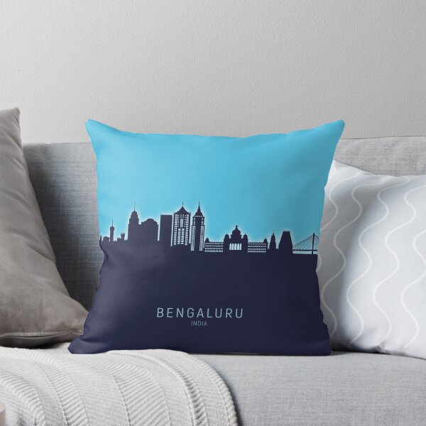 Item preview, Bengaluru Skyline India Bangalore designed and sold by ArtPrints.