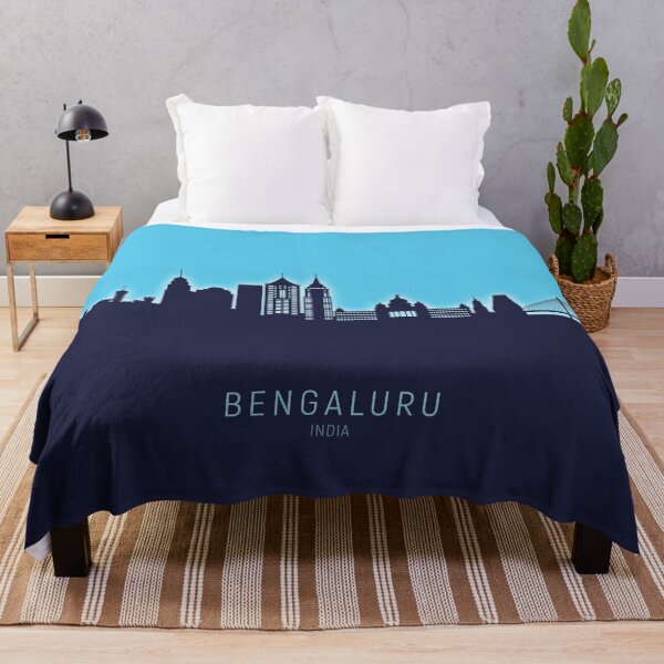 Item preview, Bengaluru Skyline India Bangalore designed and sold by ArtPrints.