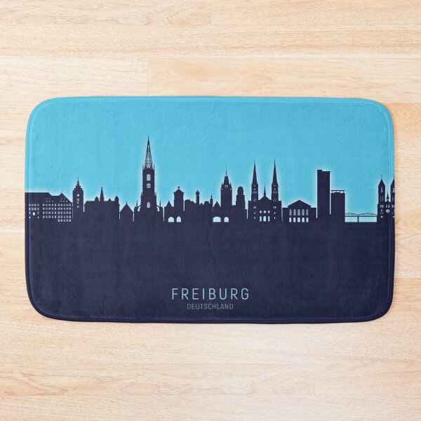 Item preview, Freiburg Germany Skyline designed and sold by ArtPrints.