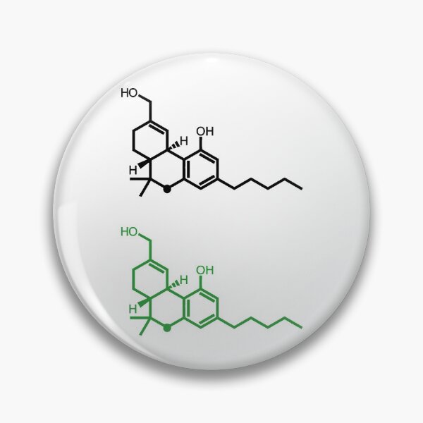 Item preview, THC Molecule x2 designed and sold by NobodysHero.