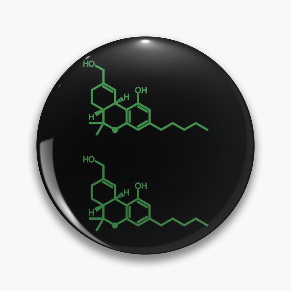Item preview, Green THC Molecules designed and sold by NobodysHero.