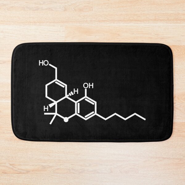 Item preview, White THC Molecule  designed and sold by NobodysHero.