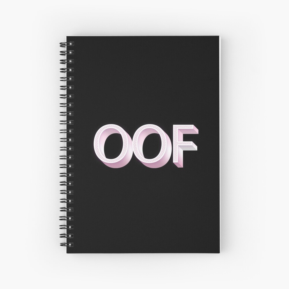 Oof Roblox Games Hardcover Journal By T Shirt Designs Redbubble - roblox leatherface