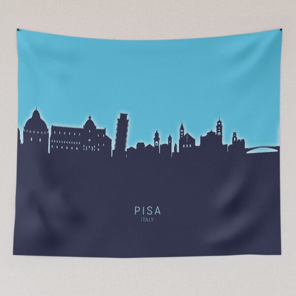 Item preview, Pisa Italy Skyline designed and sold by ArtPrints.