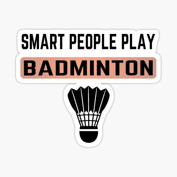 "Funny Badminton meme" Sticker for Sale by GRART Redbubble