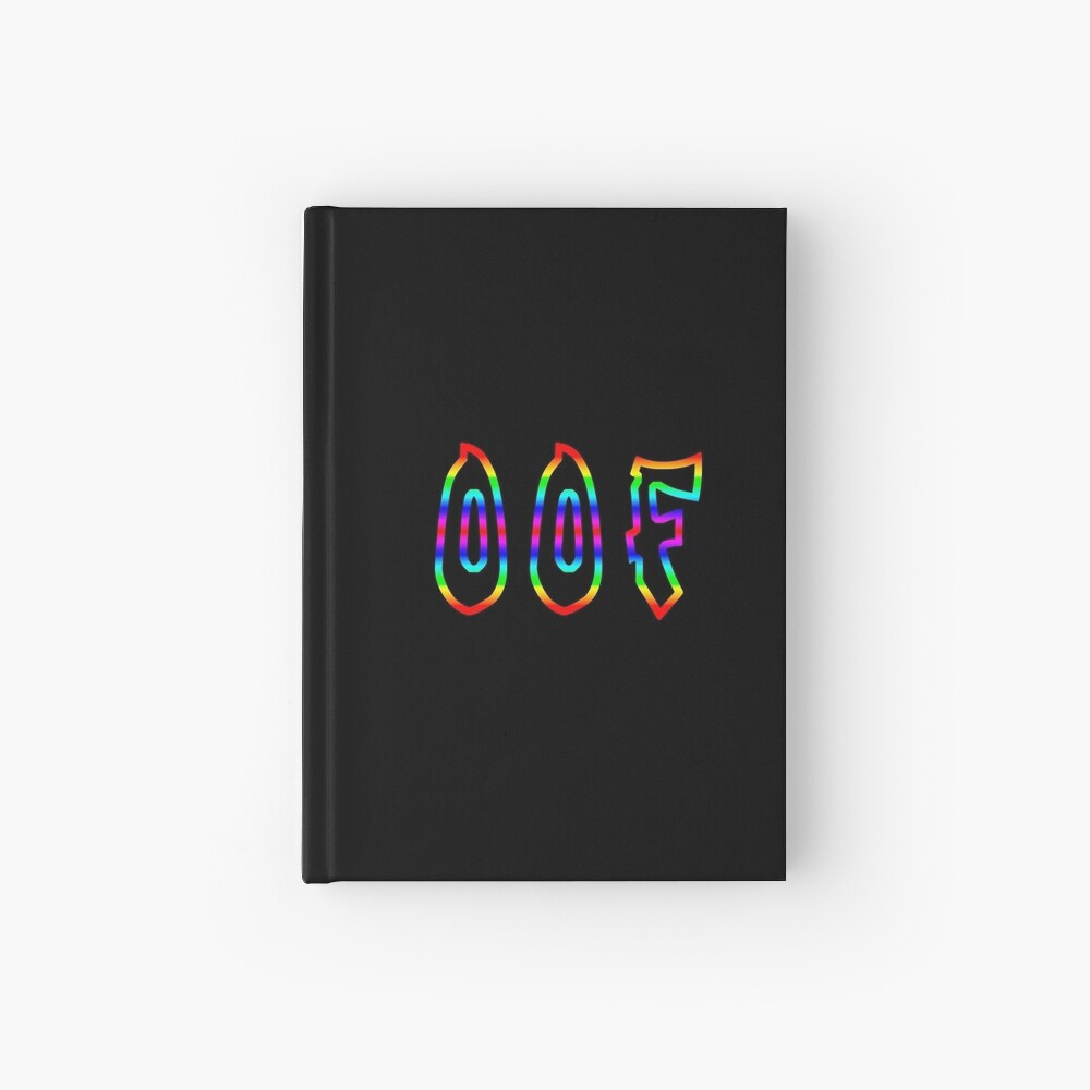 Oof Roblox Games Hardcover Journal By T Shirt Designs Redbubble - oof roblox game