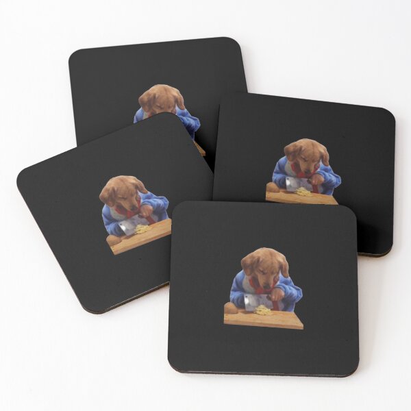 Item preview, chef dog designed and sold by meme beast.