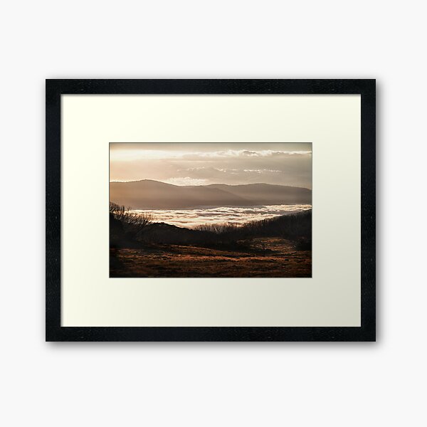 High Plains Sunrise Framed Art Print